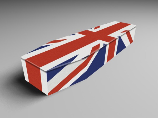 Coffins Military and flags