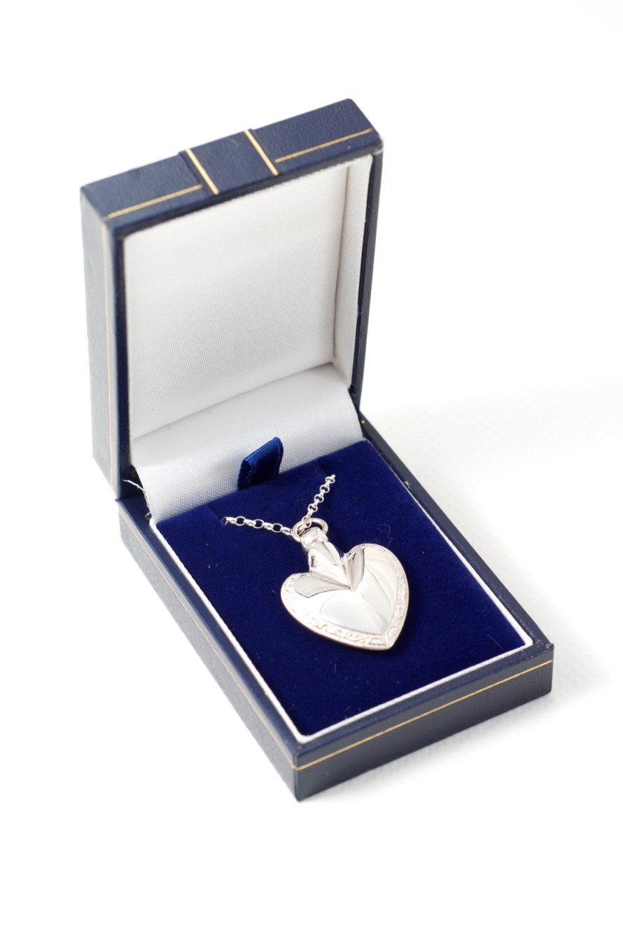 Ashes Jewelery Silver heart