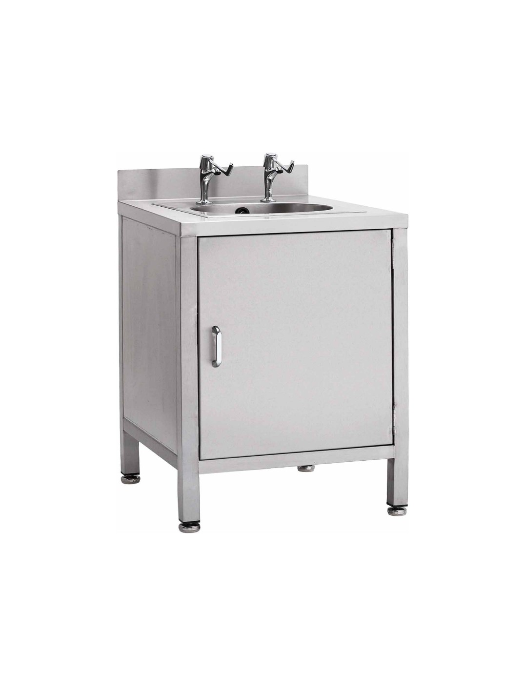 Storage Cupboard With Inset Basin (600mm Wide)