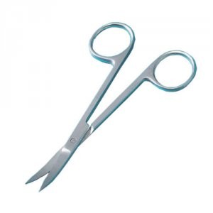 Instrapac Iris Scissors Curved 11.5cm - 50 Pack