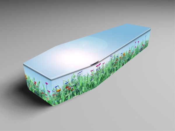 splendid, true love cream, true love green printed coffins