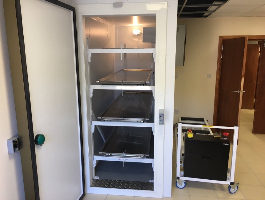 End Loading Fridge - Angel Funeral Services