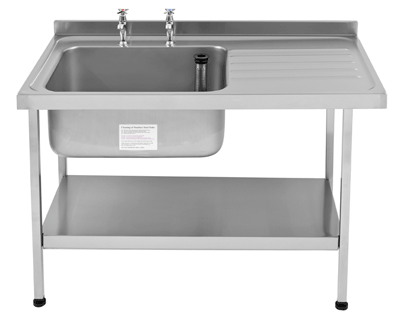 Utensil Sink - Single or Double Bowl