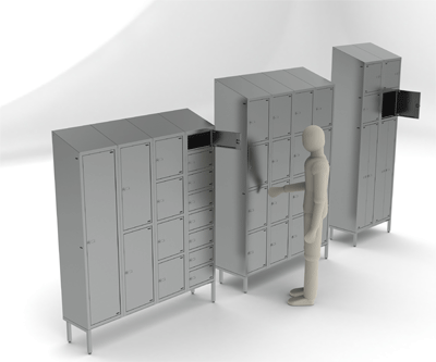 Stainless Steel Eco Lockers