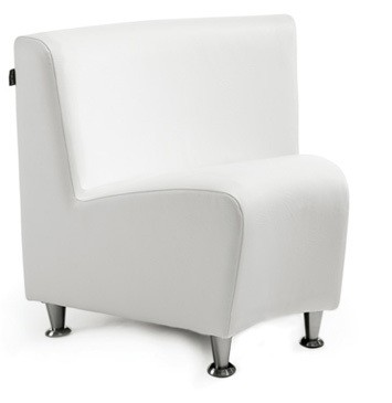 Elegance waiting chair CURVED 