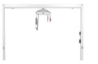 Portable gantry body hoist 