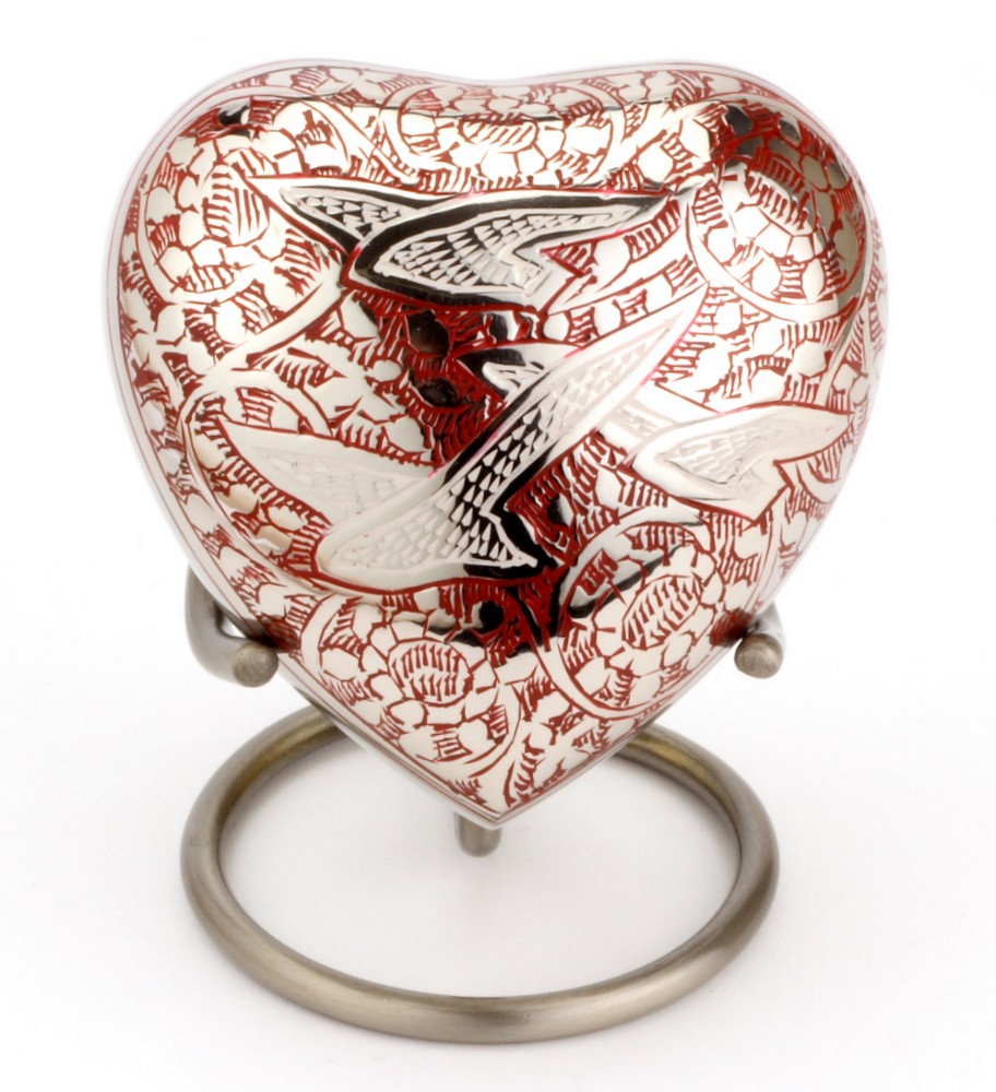 Heart Keepsake (Althorp Red Heart UU410001F) Token Ashes