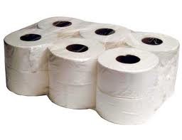 Mini jumbo toilet rolls pack 12