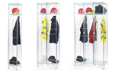 Mesh Lockers - Various Combinations