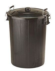 Plastic 80L Dustbin With Lid 