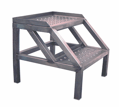 Static Stainless Steel Access Steps - Various Options
