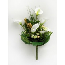 Mixed Bush (Calla Lily) White