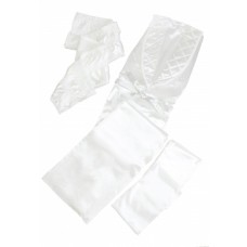 Male White Gown + 9" Frill Set