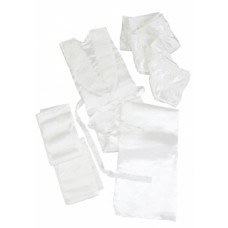 Female White Gown + 9" Frill Set