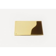 Electro Brassed Plastic Name Plates