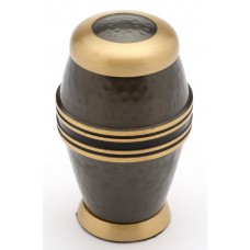 Brass Keepsake 3" (Ascot Black Keepsake UU400001C) Token Ashes