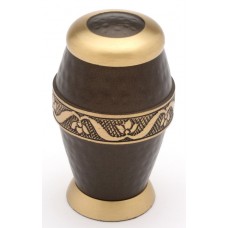 Brass Keepsake 3" (Ascot Brown Keepsake UU400001B) Token Ashes