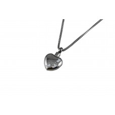 Ash Pendant Chelsea Heart with Footprint Design 9