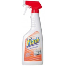 Flash Kitchen Spray with Bleach 6 x 750ml