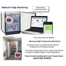 mortuary fridge temperature monitoring system