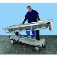 Embalming downdraft tilting table