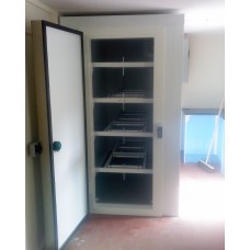Single door mortuary fridge cabinet