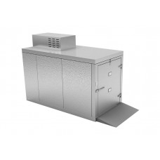 Mortuary Fridge 2 body roll in - for 27" Tray Carrier - KB300