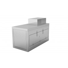 Mortuary Fridge 1 BODY - Side opening (Conveyor Style) - KI100