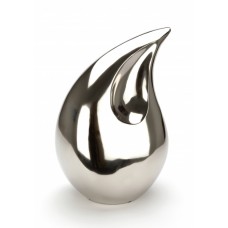 GRADE B TIVERTON NICKEL CREMATION ASHES URN 13"