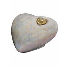 HARBURY HEART PEARL CREMATION ASHES URN