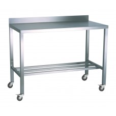 Stainless Steel Trolley with Upstand 1200x750mm