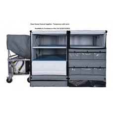 Temporary cold room body storage