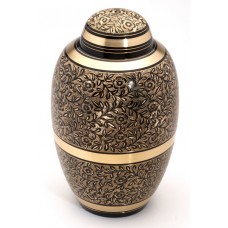 Large Brass Urn 10" (Westminster Black UU100003A 205 CI)