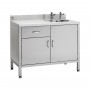Storage Cupboard With Inset Basin (1200mm Wide)