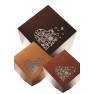 BEAMINSTER KUBE MIRROR HEART CREMATION ASHES URN