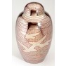 ALTHORP RED CREMATION ASHES URN