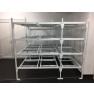 funeral home coffin racks