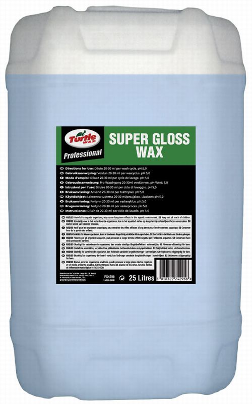 FG4295 Turtle Wax Standard Super Gloss Wax 25Ltr-0
