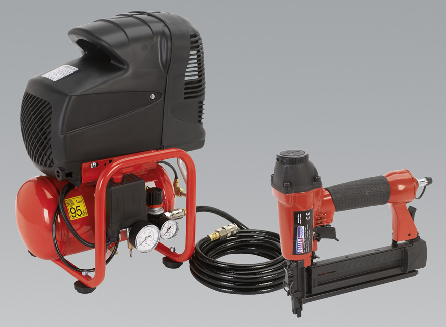 Complete 240v Compressor & airline system * excluding guns-438