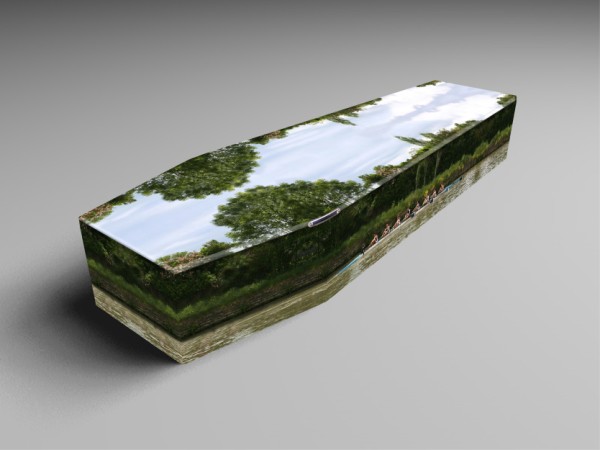 Racehorse2, Rowing and football shirt printed coffins-713