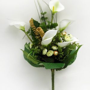 Mixed Bush (Calla Lily) White -0