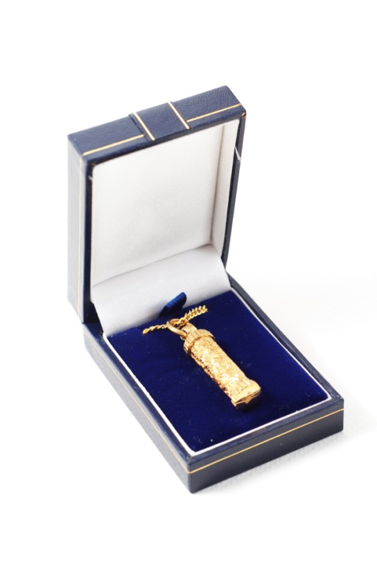 Gold plated canister-0