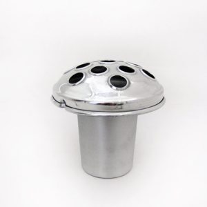Grave Vase Insert Aluminium 4.5" (827662)-0