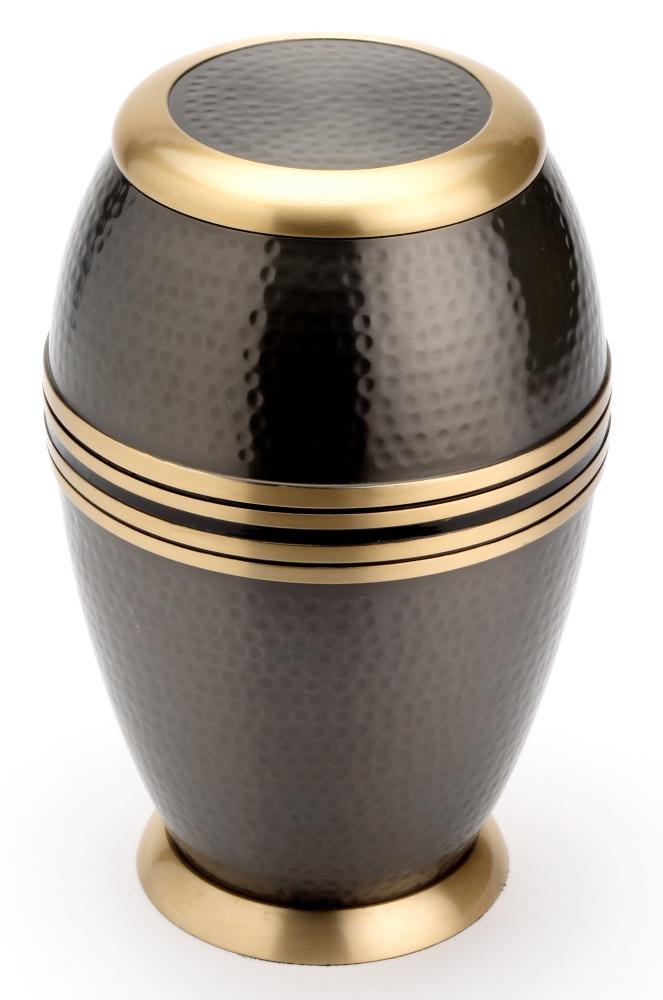 ASCOT BLACK CREMATION ASHES URN
