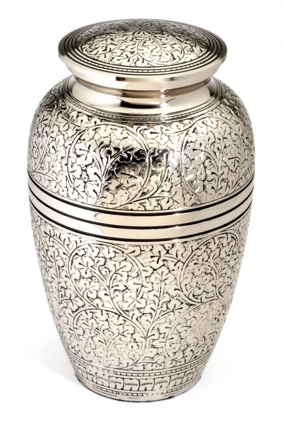 BANBURY NICKEL CREMATION ASHES URN