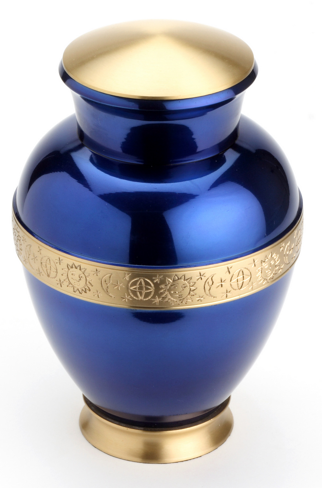 CAMBRIDGE SAPPHIRE CREMATION ASHES URN