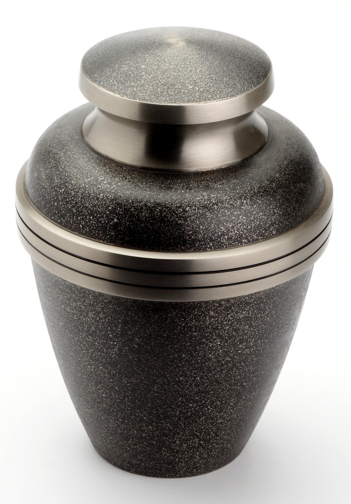 HARLOW BLACK CREMATION ASHES URN