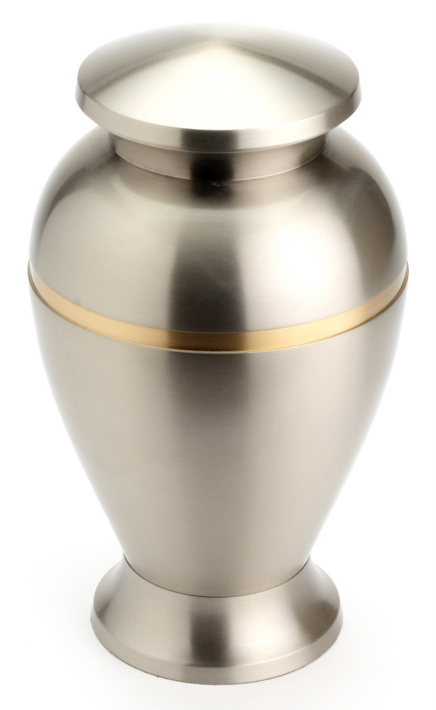 Large Brass Urn 10" (Henley Pewter UU100012A 200 CI)-0