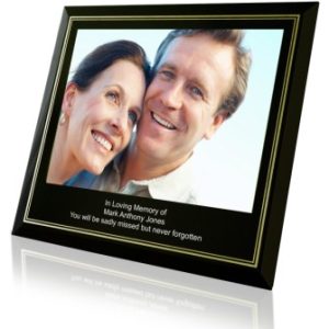 Engraved Memorial Photo Frames-0