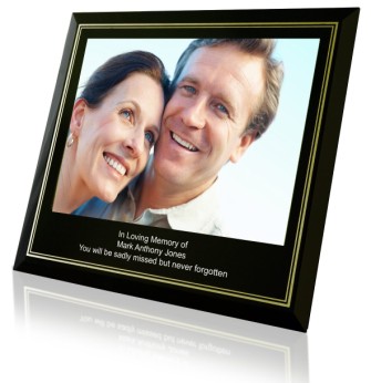 Engraved Memorial Photo Frames-0